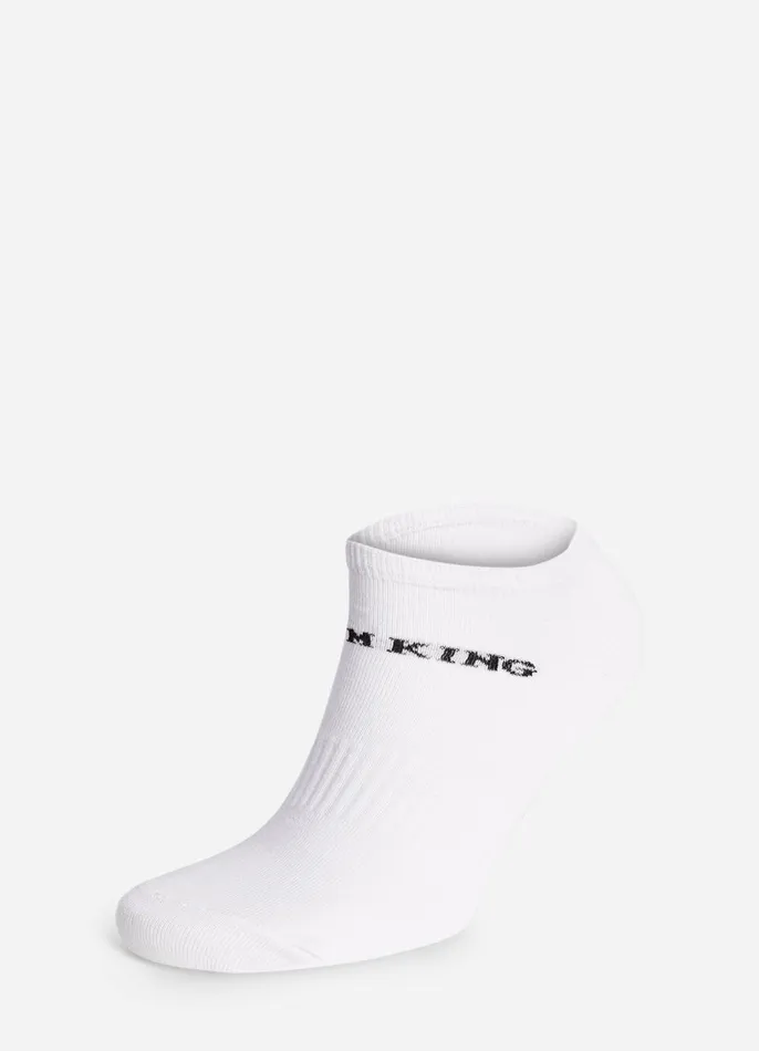 Gym King Accessories Men Motion Liner Socks 3pk 8211 White