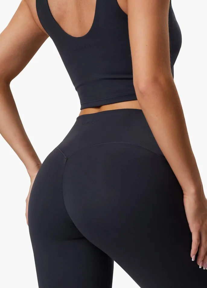 Gym King CoOrds Women Peach Luxe Legging 8211 Pewter Luxe