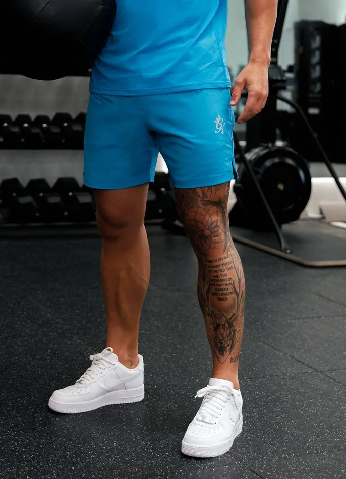 Gym King Gymwear Men Energy 6034 Short 8211 Ocean Blue