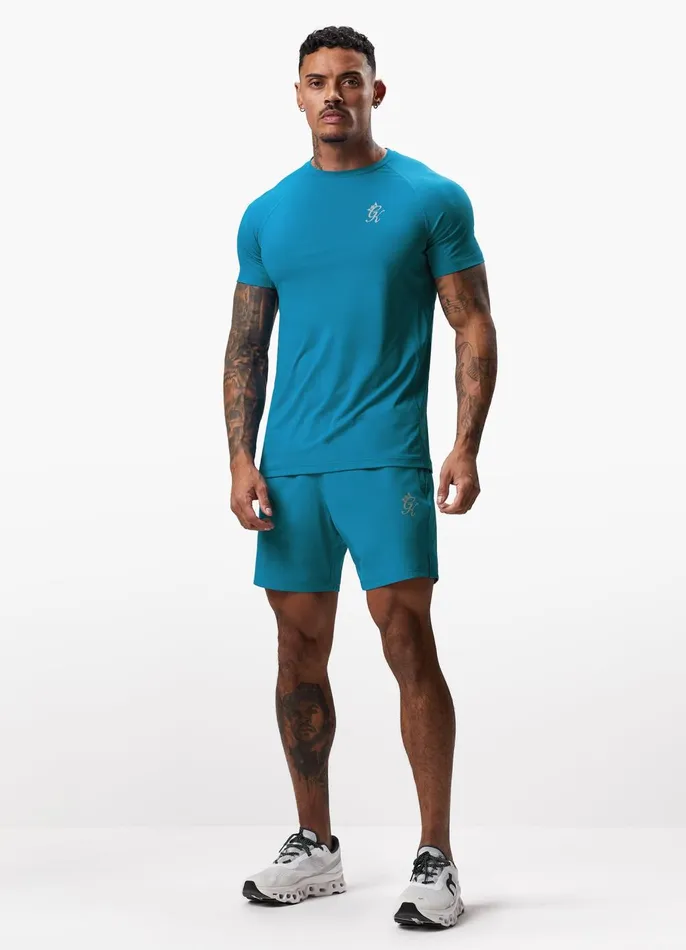 Gym King Gymwear Men Energy 6034 Short 8211 Ocean Blue