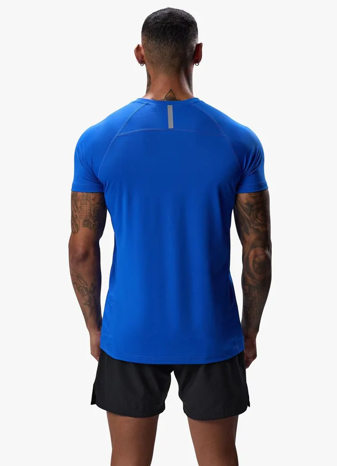 Gym King Gymwear Men Energy Linear Tee 8211 Royal Blue