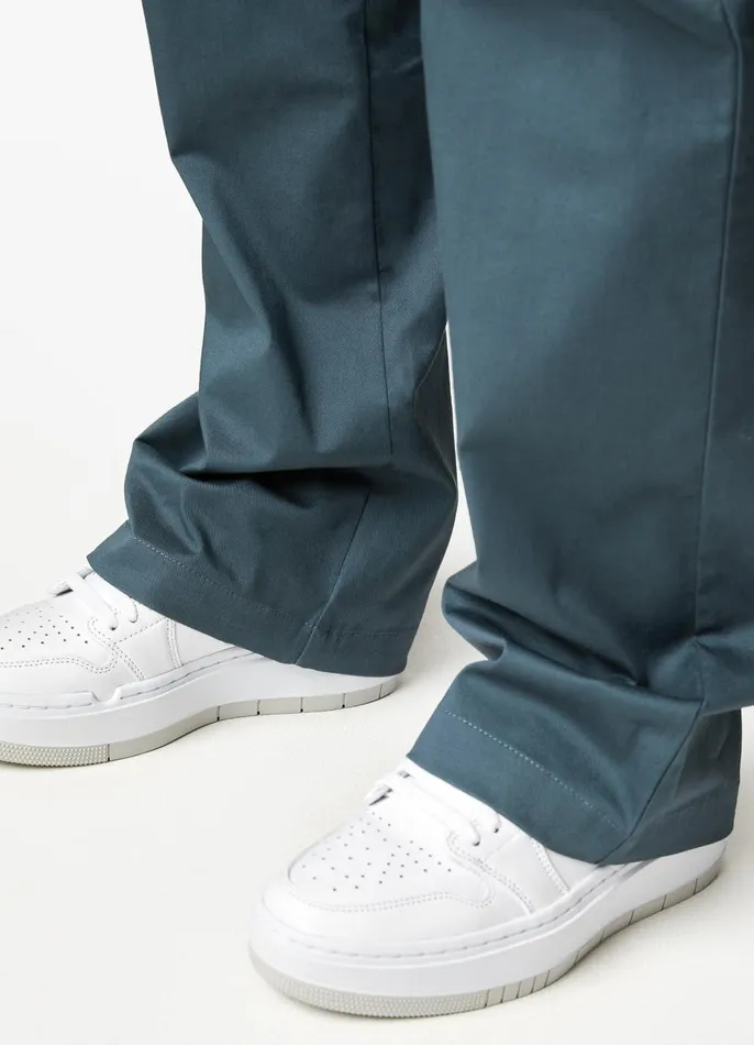 Gym King Joggers Women Woven Cargo Pant 8211 Storm Blue