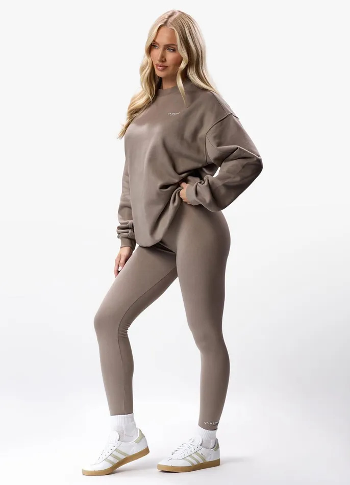 Gym King Leggings Women Established Legging 8211 Truffle