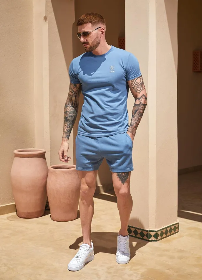 Gym King Shorts Men Aventus Short 8211 Blue Smoke