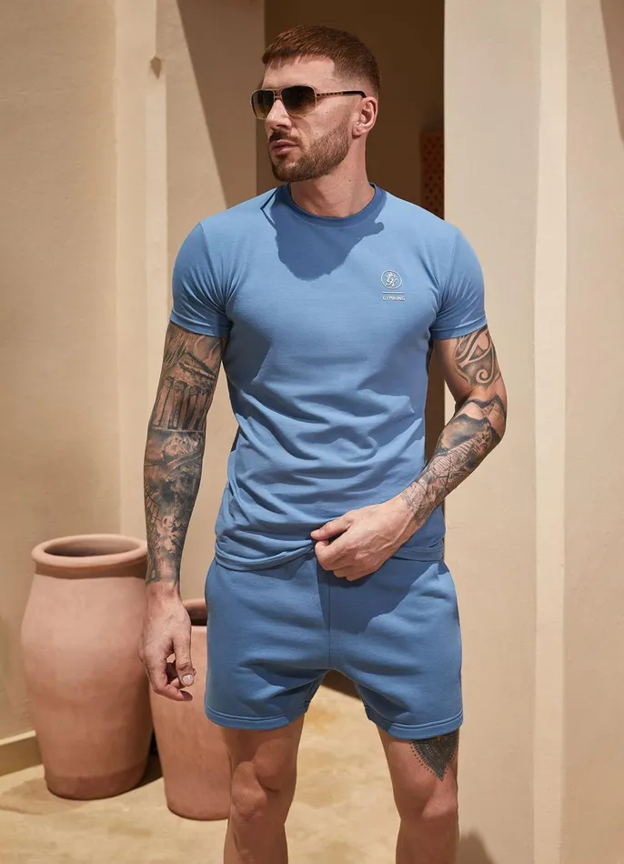 Gym King Shorts Men Aventus Short 8211 Blue Smoke