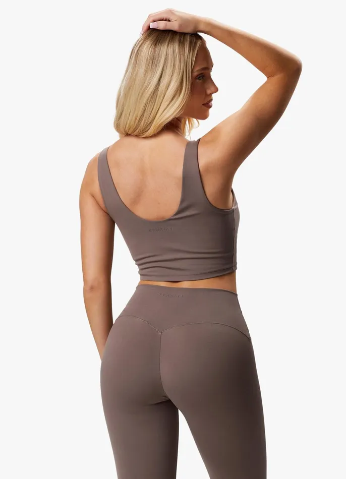 Gym King Sports Bras Women Peach Luxe Tank 8211 Praline Luxe
