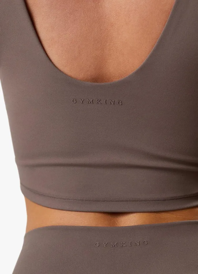 Gym King Sports Bras Women Peach Luxe Tank 8211 Praline Luxe