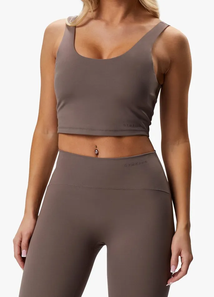 Gym King Sports Bras Women Peach Luxe Tank 8211 Praline Luxe