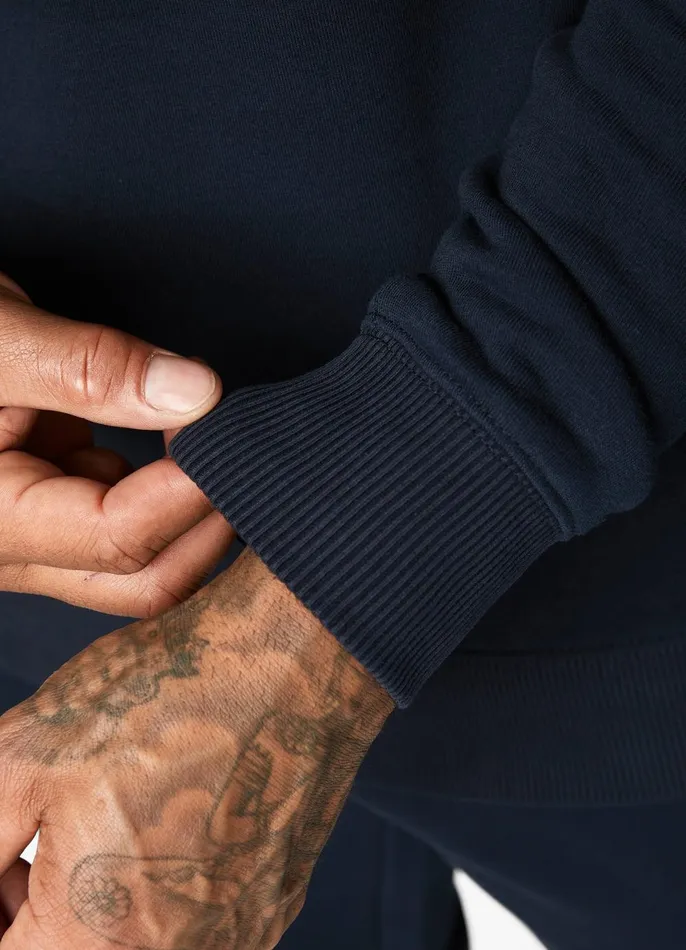 Gym King Sweatshirts and Hoodies Men Fundamental Fleece Crew 8211 Navy