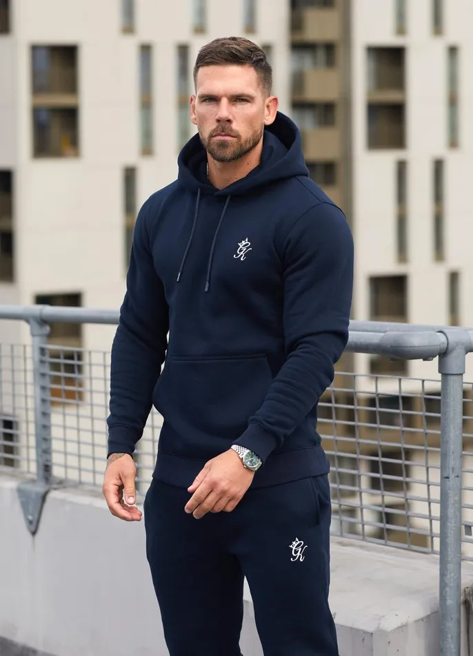 Gym King Sweatshirts and Hoodies Men Fundamental Fleece Hood 8211 Navy