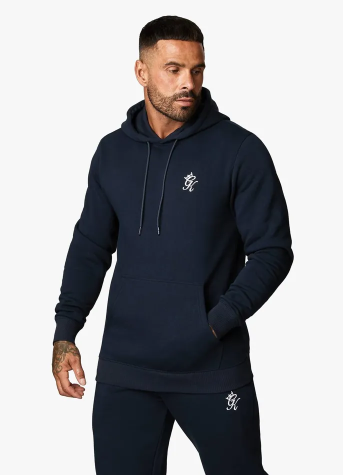 Gym King Sweatshirts and Hoodies Men Fundamental Fleece Hood 8211 Navy