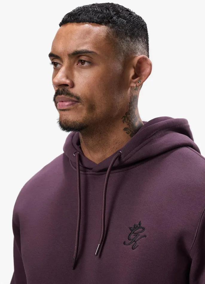 Gym King Sweatshirts and Hoodies Men Fundamental Hood 8211 Deep Plum