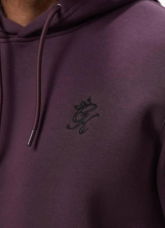 Gym King Sweatshirts and Hoodies Men Fundamental Hood 8211 Deep Plum