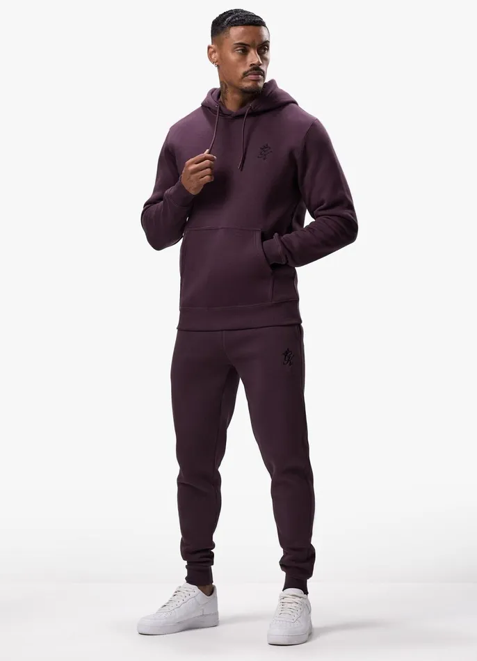 Gym King Sweatshirts and Hoodies Men Fundamental Hood 8211 Deep Plum