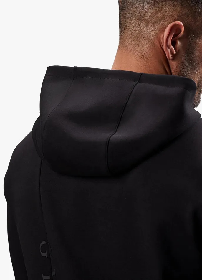 Gym King Sweatshirts and Hoodies Men Split Linear Hood 8211 Black