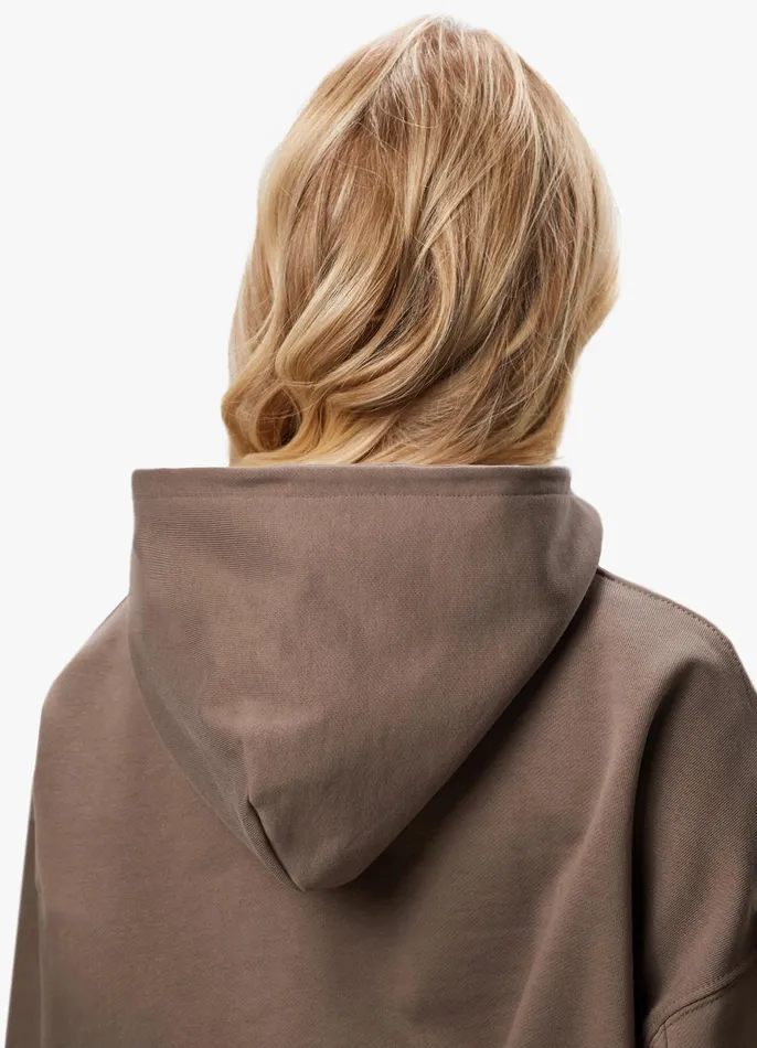 Gym King Sweatshirts and Hoodies Women Refresh Crop Hood 8211 Deep Mink