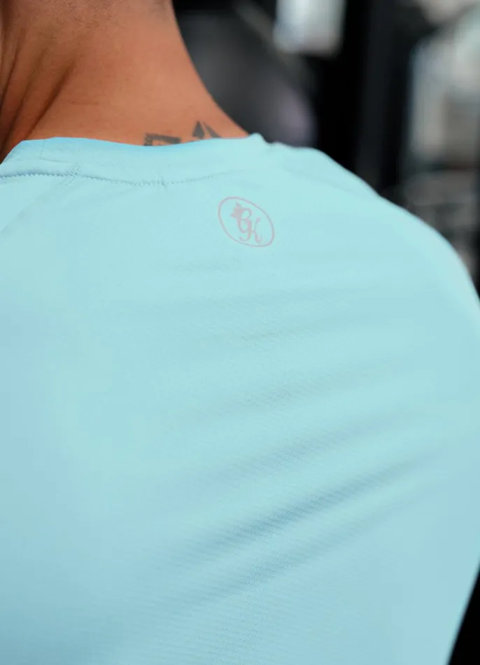 Gym King TShirts Men Energy Tee 8211 Aqua Sky
