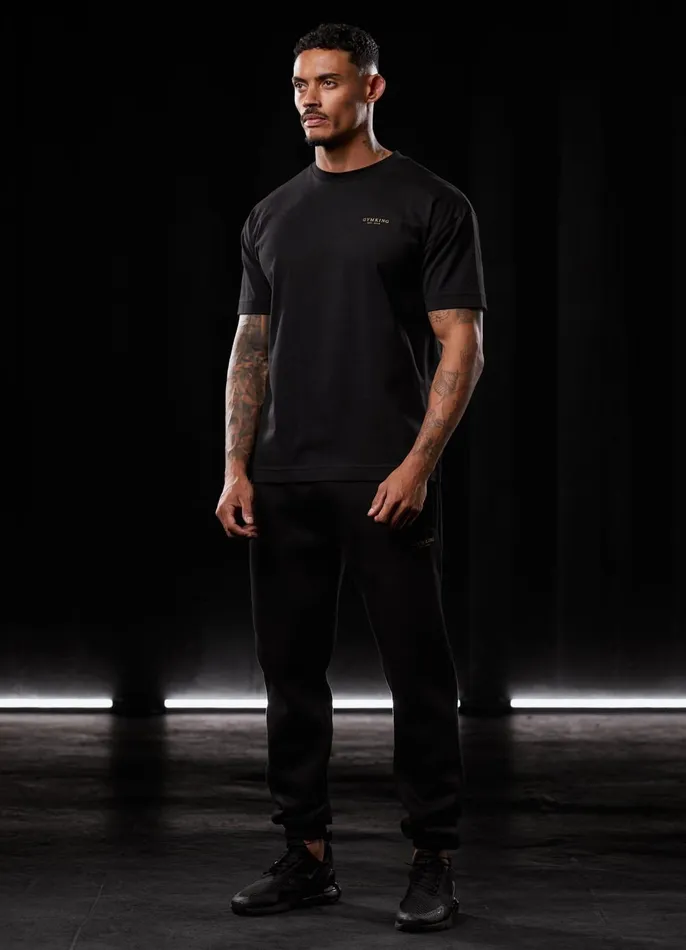 Gym King TShirts Men Established Tee 8211 BlackGold