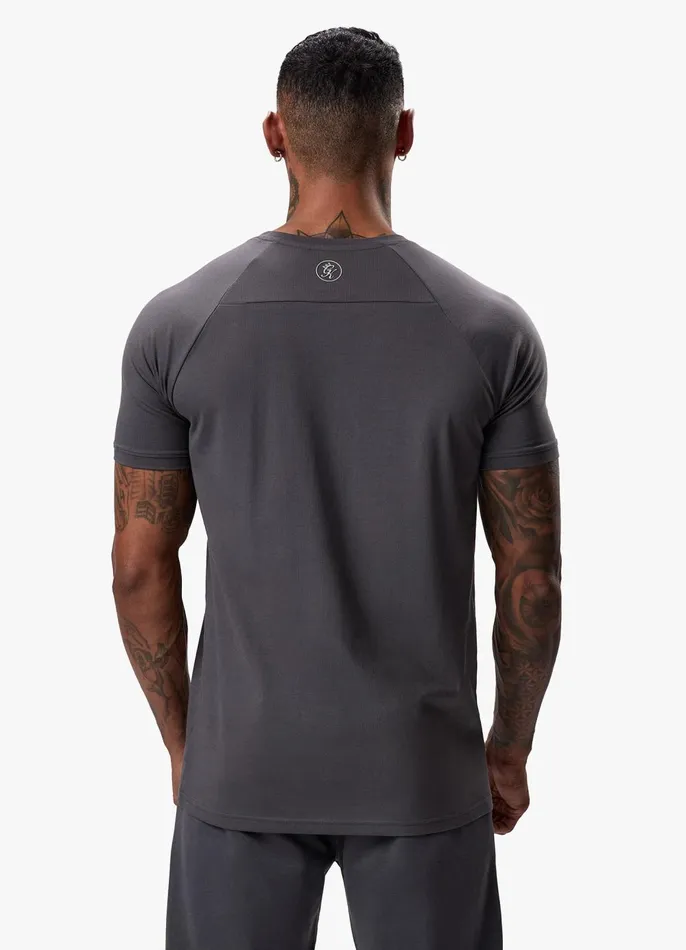 Gym King TShirts Men Pro Logo Jersey Tee 8211 Graphite