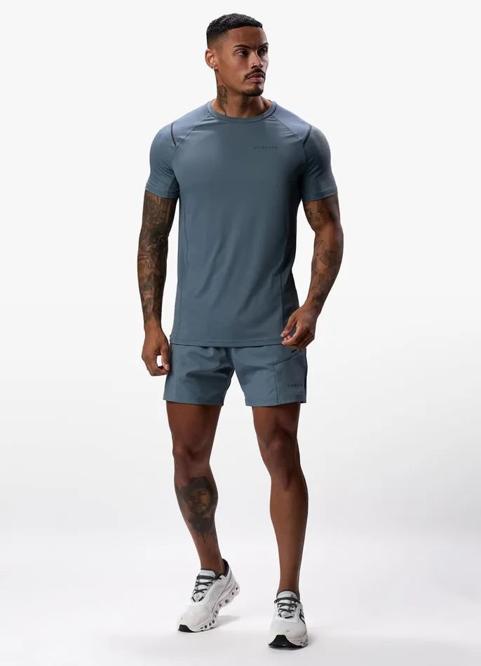 Gym King TShirts Men Unity Tee 8211 Storm Blue
