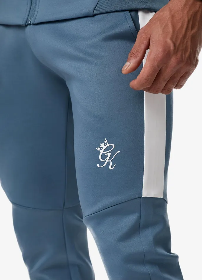 Gym King Tracksuit Bottoms Men Core Plus Poly Jogger 8211 Smoke Blue