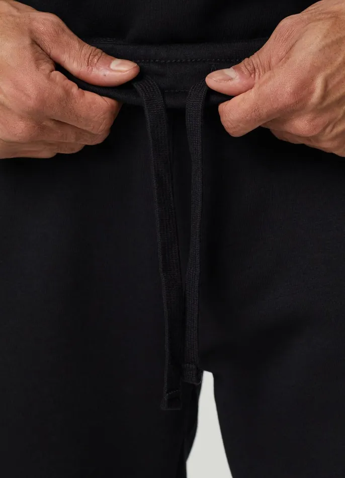Gym King Tracksuit Bottoms Men Fight Division Fleece Jogger 8211 BlackGold