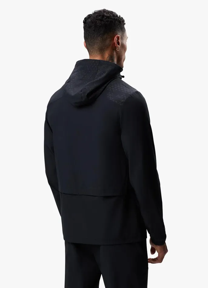 Gym King Tracksuit Tops Men Debossed 20 FZ Hood 8211 Black