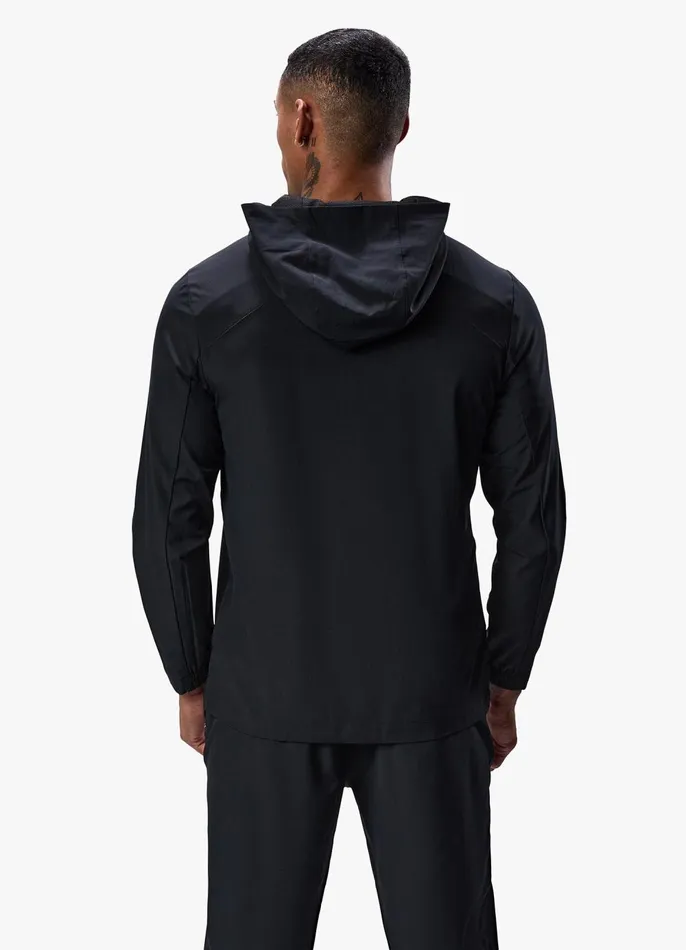 Gym King Tracksuit Tops Men Flex Woven Tracksuit Top 8211 Black