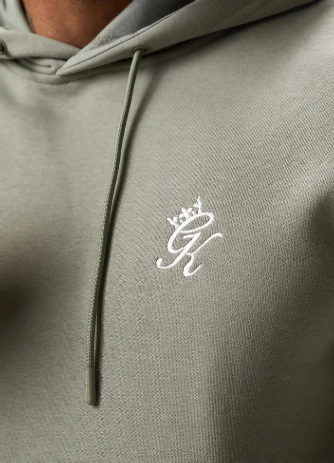 Gym King Tracksuits Men Fundamental Fleece Hood Tracksuit 8211 Soft Khaki