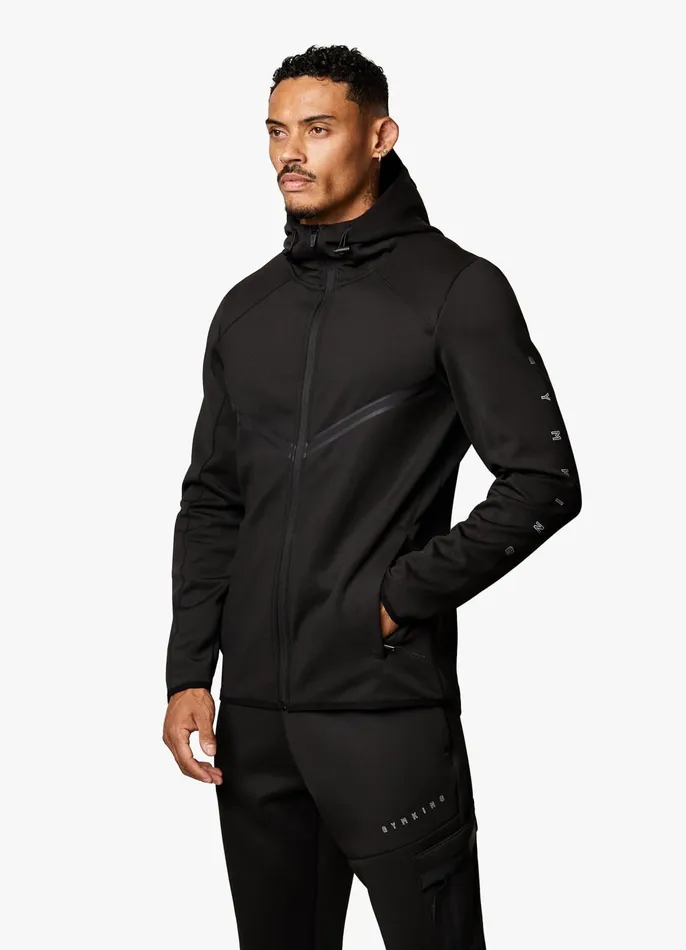 Gym King Tracksuits Men Stealth Tech Tracksuit 8211 Black