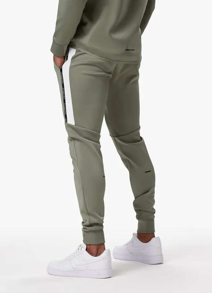Gym King Tracksuits Men Taped Core Plus Tracksuit 8211 Soft Khaki