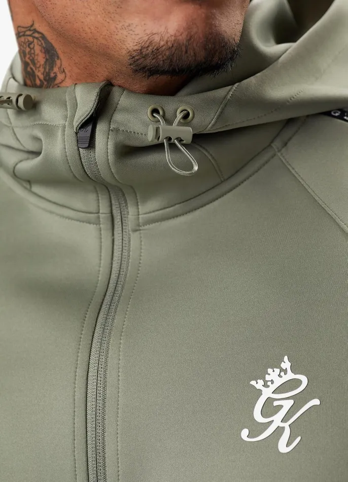 Gym King Tracksuits Men Taped Core Plus Tracksuit 8211 Soft Khaki