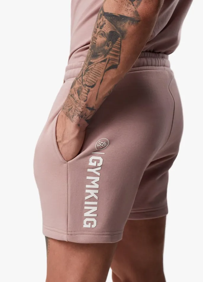 Gym King Twin Sets Men Aventus Short 8211 Dusky Pink