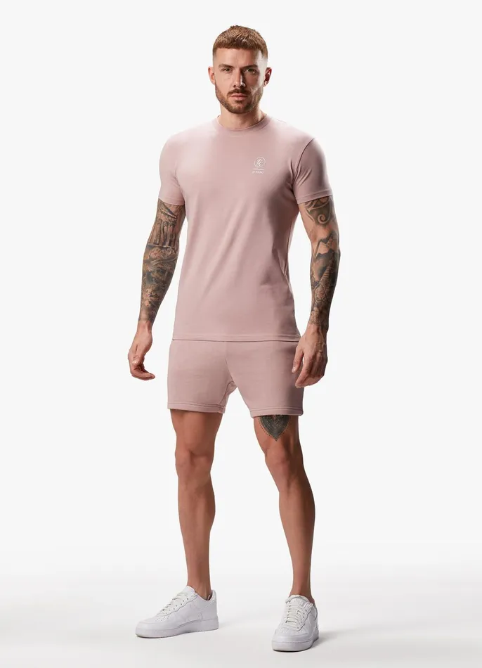 Gym King Twin Sets Men Aventus Short 8211 Dusky Pink
