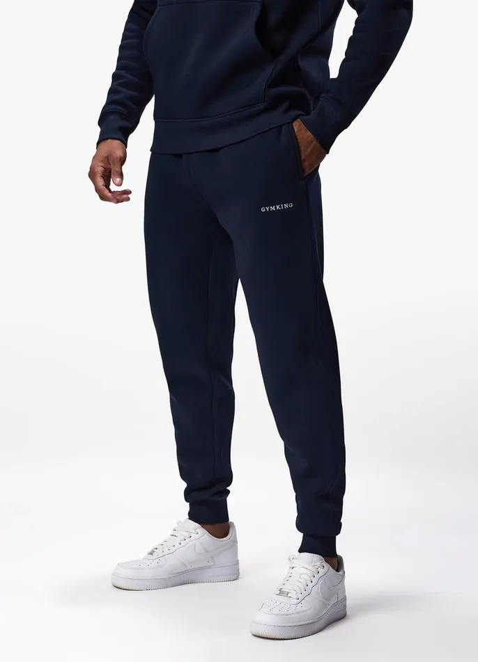 Gym King Twin Sets Men Linear Fundamental Jogger 8211 Navy
