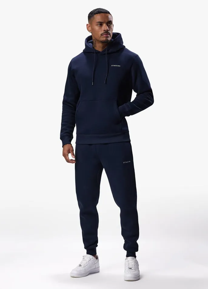 Gym King Twin Sets Men Linear Fundamental Jogger 8211 Navy