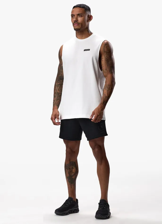 Gym King Vests Men Stoic Tank 8211 White