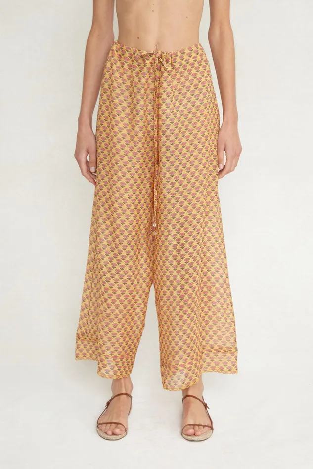 Harper Pant Saffron Women Chan Luu Bottoms