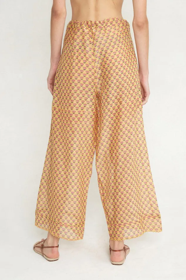 Harper Pant Saffron Women Chan Luu Bottoms