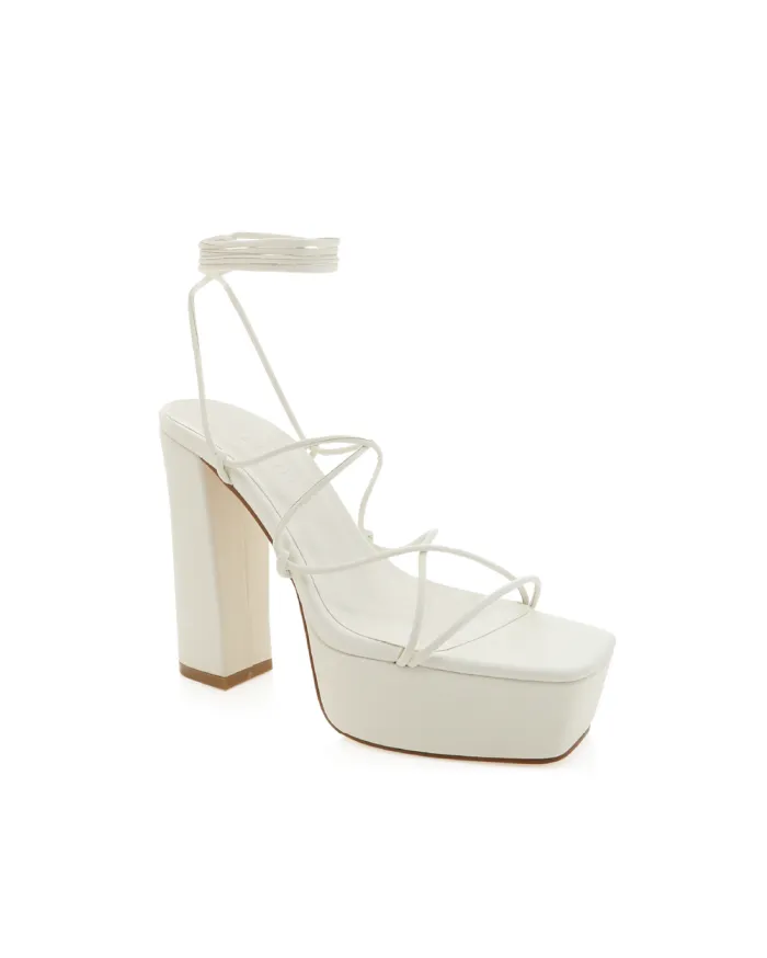Heels Billini Block Heels MAUDE WHITE