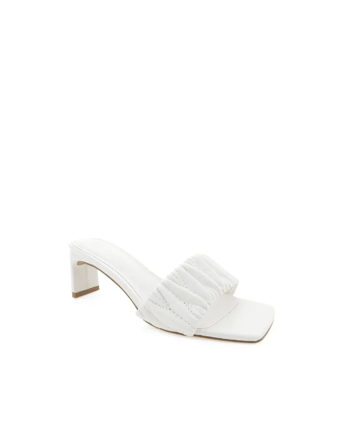 Heels Billini Block Heels YOLENE WHITE