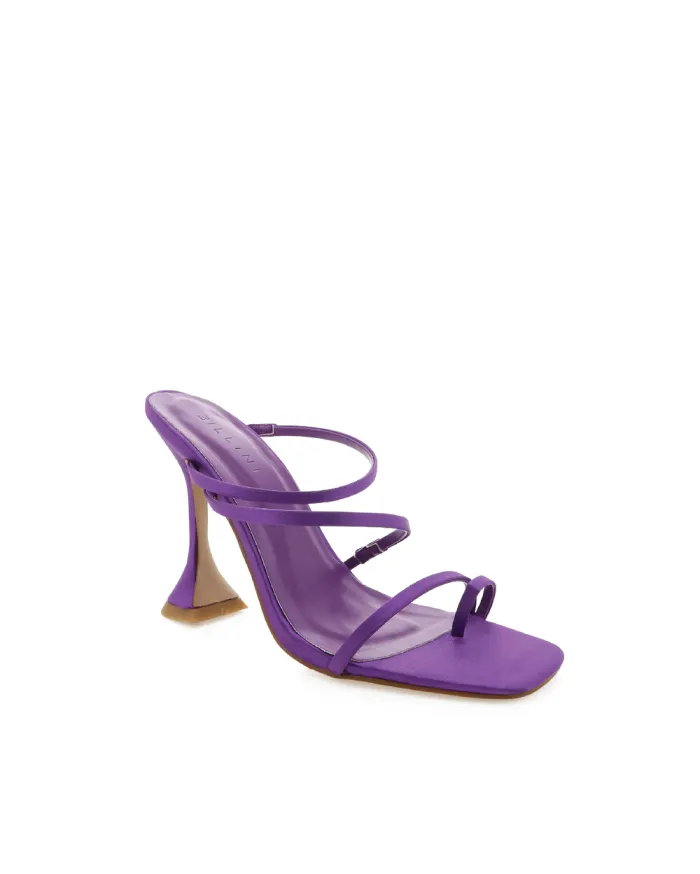 Heels Billini Stiletto Heels IMMY PURPLE SATIN