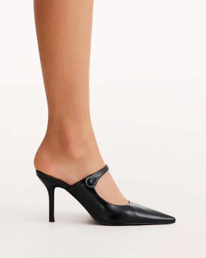 Heels Billini Stiletto Heels KALIO BLACK SHINE