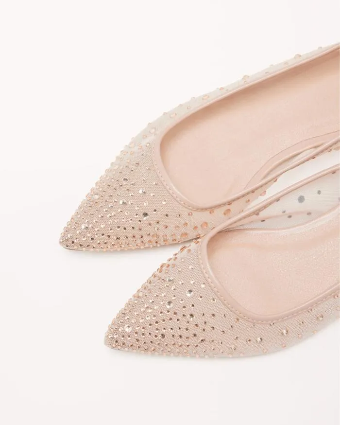 HeelsFlats Billini Bridesmaid Heels ACHAN NUDEDIAMANTE