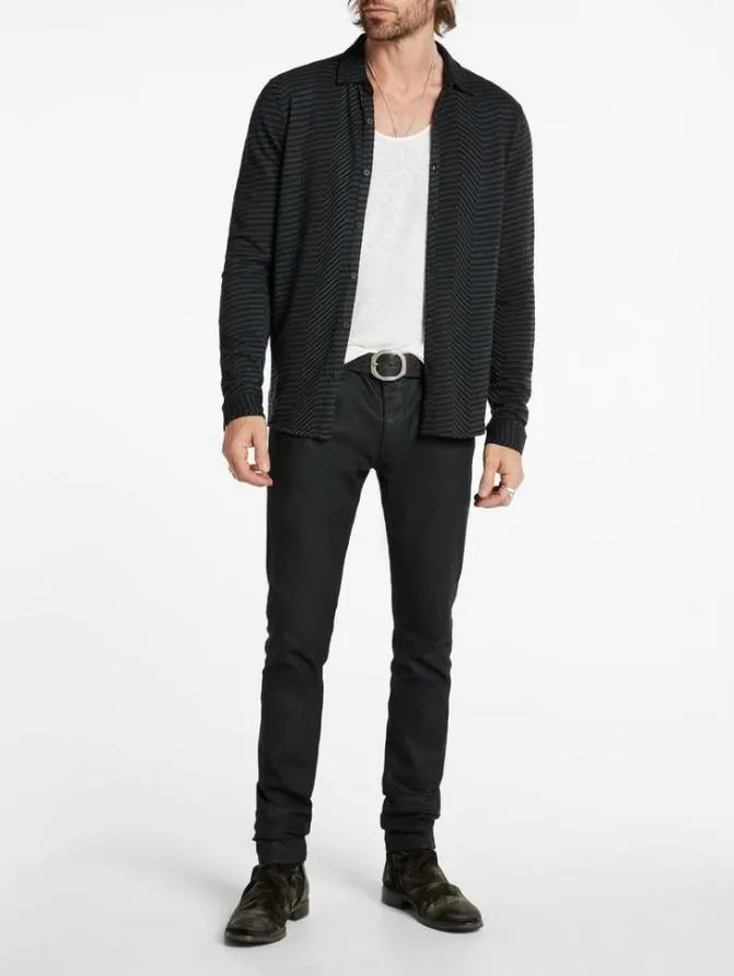 HENDERSON SHIRT Black Clothing John Varvatos Shirts