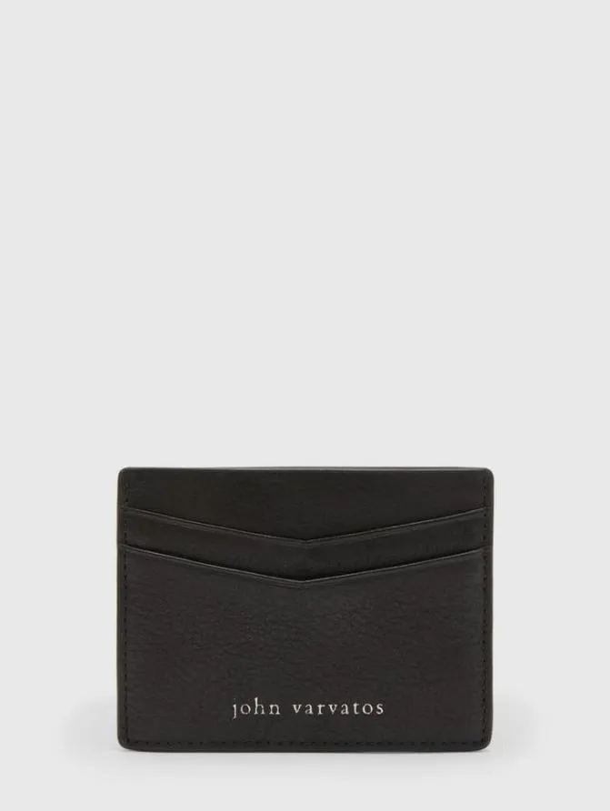 HERITAGE CARD CASE Black Clothing John Varvatos TShirts