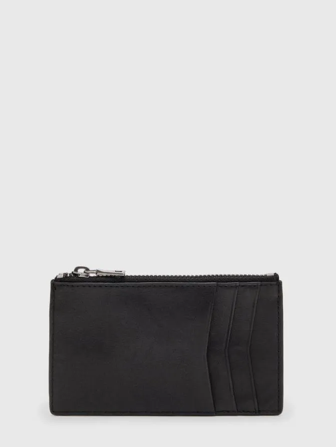 HERITAGE LONG ZIP CARD CASE Black Clothing John Varvatos TShirts HERITAGE LONG ZIP CARD CASE Black Clothing John Varvatos TShirts