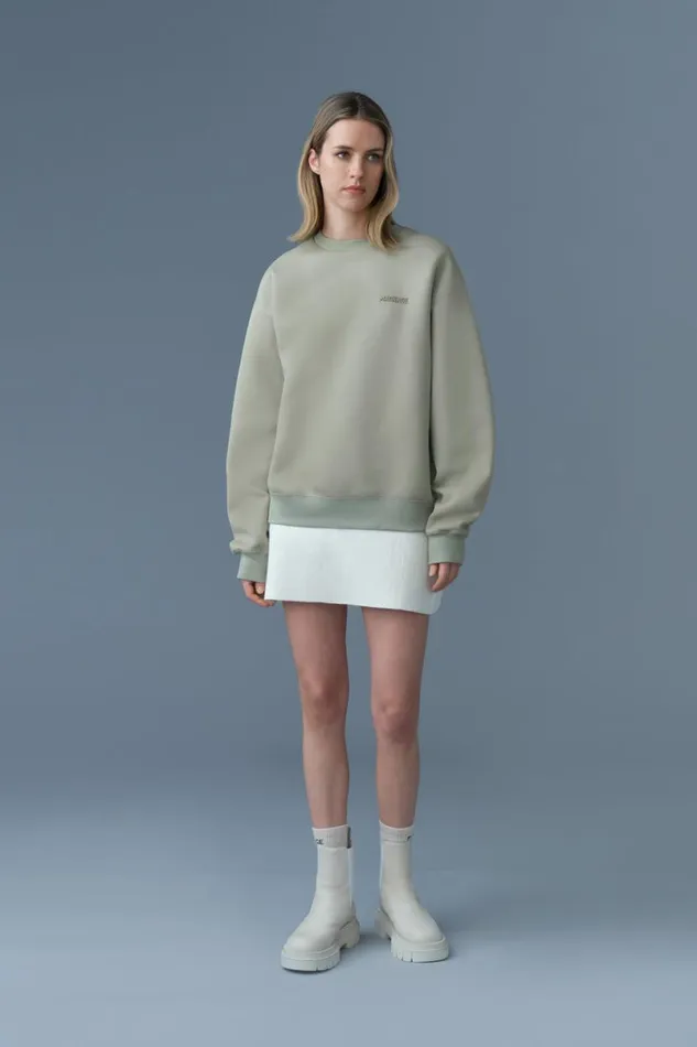 Hoodies and Tops Men Mackage JULIAN DoubleFace Jersey Sweatshirt Emerald