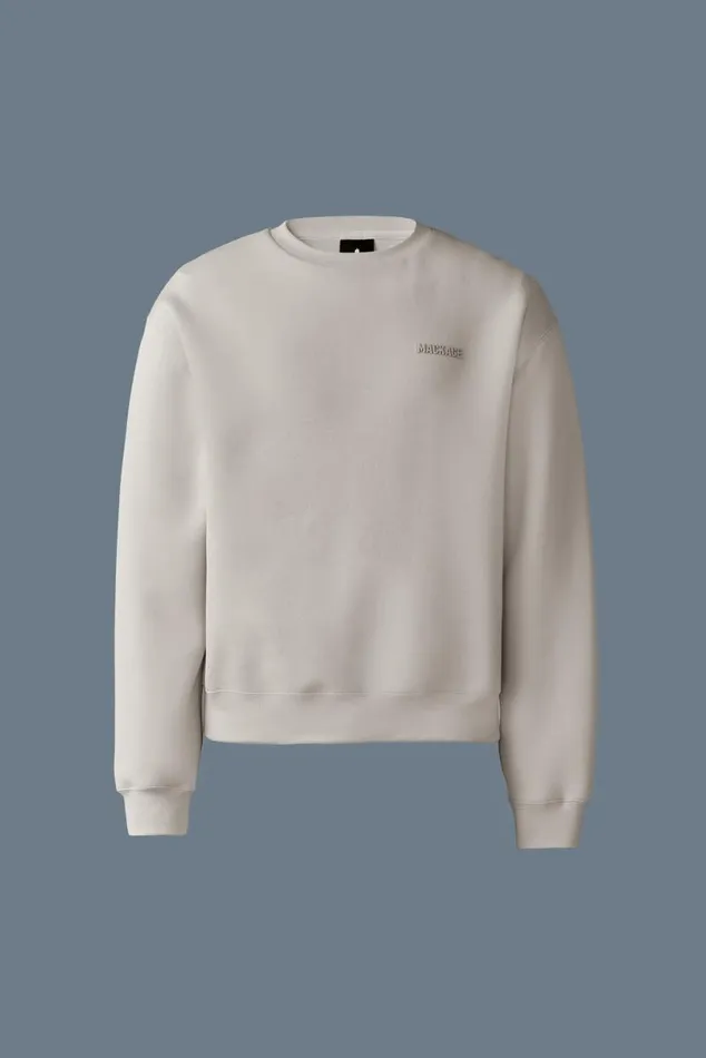 Hoodies and Tops Men Mackage JULIAN DoubleFace Jersey Sweatshirt Emerald