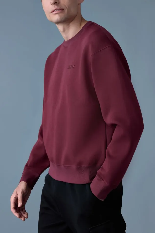 Hoodies and Tops Men Mackage JULIAN DoubleFace Jersey Sweatshirt Emerald